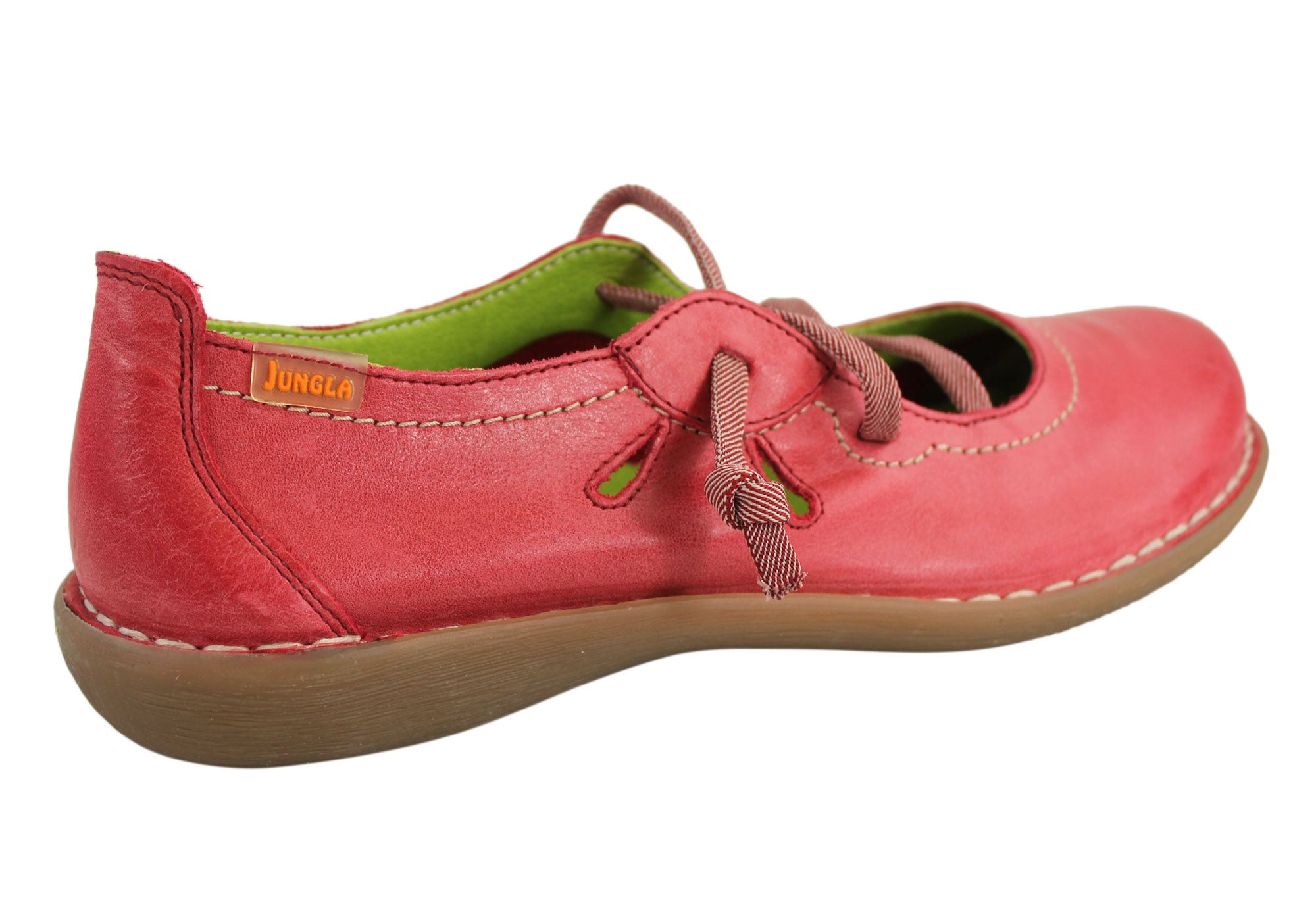 Jungla 5120 Womens Soft Leather Comfortable Shoes Made In Spain