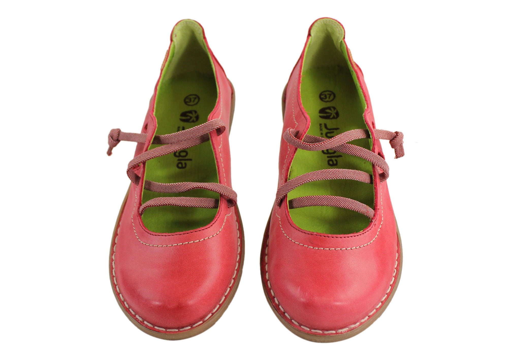 Jungla 5120 Womens Soft Leather Comfortable Shoes Made In Spain