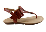 Bottero Georgia Womens Comfortable Leather Sandals Made In Brazil