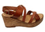 Lola Canales Brooke Womens Spanish Leather Wedge Sandals