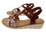 Lola Canales Salli Womens Comfortable Leather Sandals Made In Spain