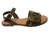 Lola Canales Corin Womens Comfortable Leather Sandals Made In Spain