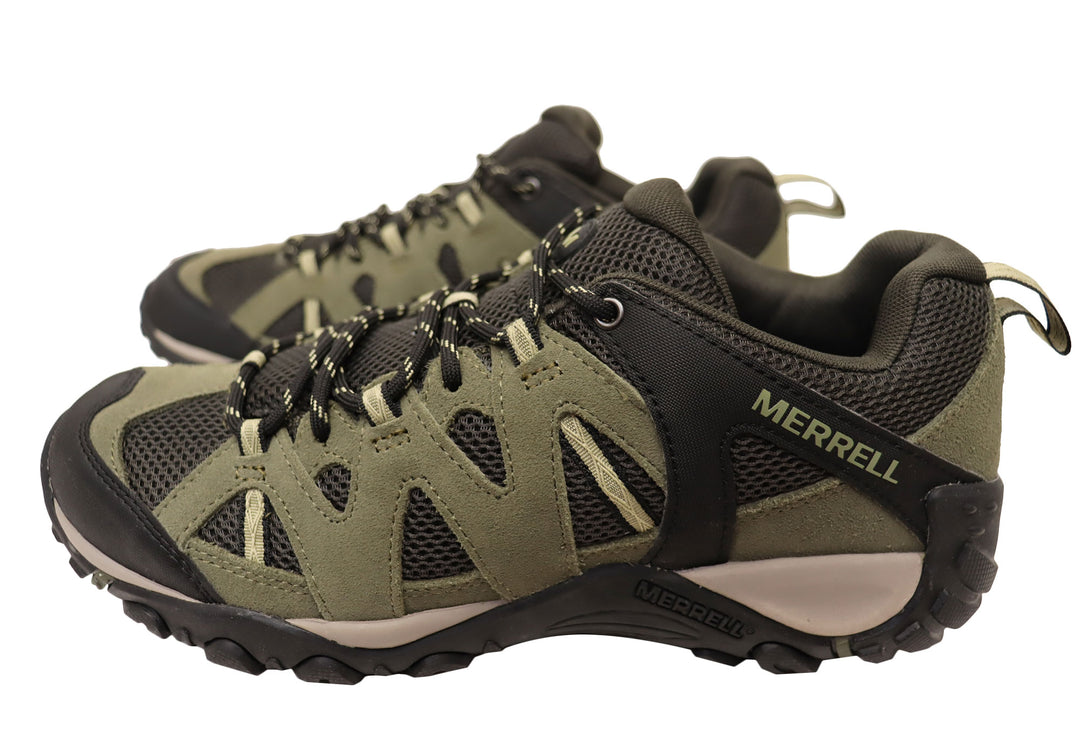 Merrell Mens Deverta 2 Leather Hiking Shoes Brand House Direct