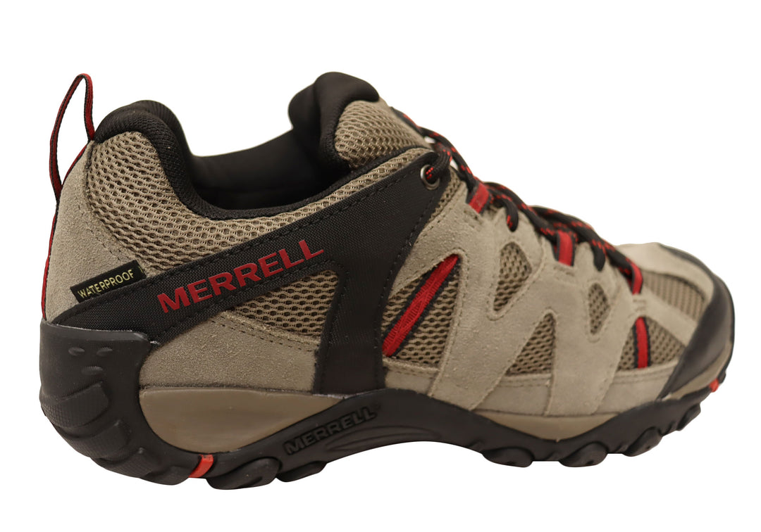 Merrell Mens Deverta 2 Waterproof Hiking Shoes Brand House Direct