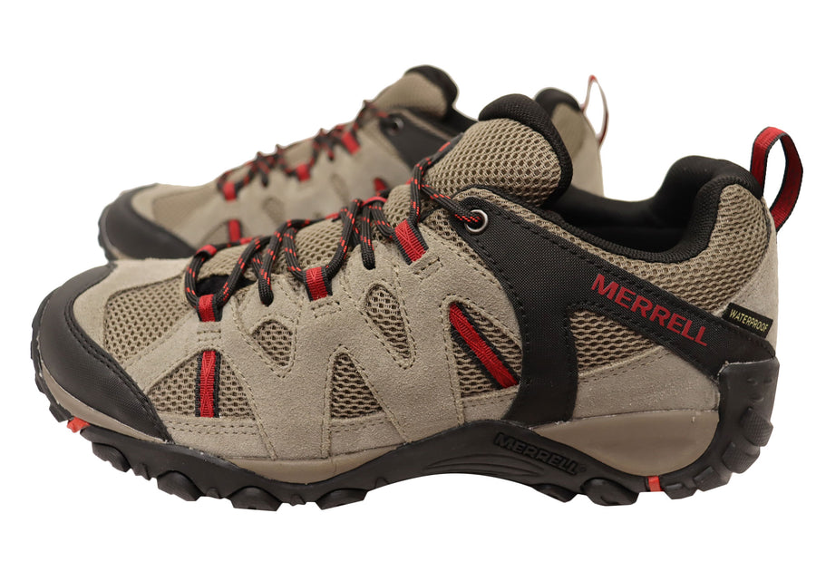 Merrell Mens Deverta 2 Waterproof Hiking Shoes Brand House Direct
