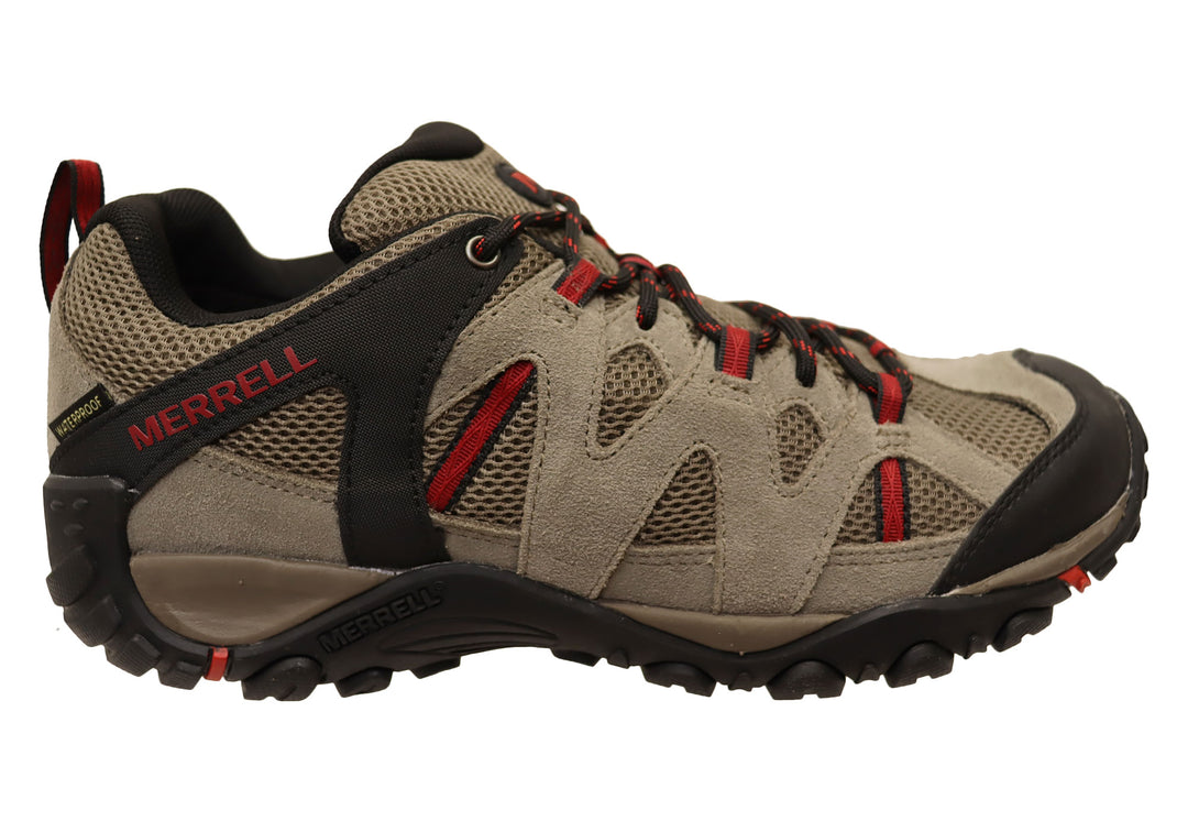Merrell Mens Deverta 2 Waterproof Hiking Shoes Brand House Direct