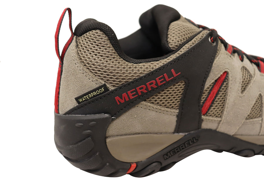 Merrell Mens Deverta 2 Waterproof Hiking Shoes Brand House Direct