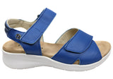 Flex & Go Britney Womens Comfortable Leather Sandals Made In Portugal