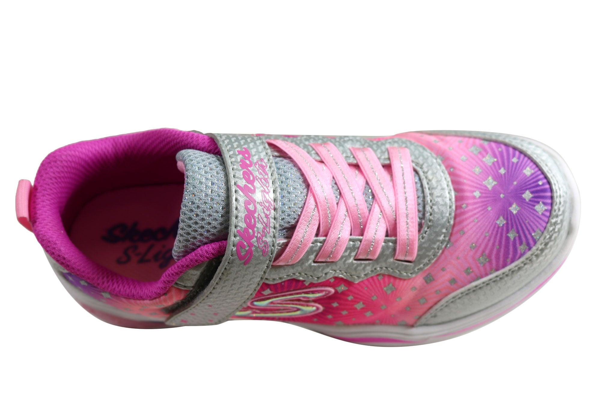 Silver/Pink