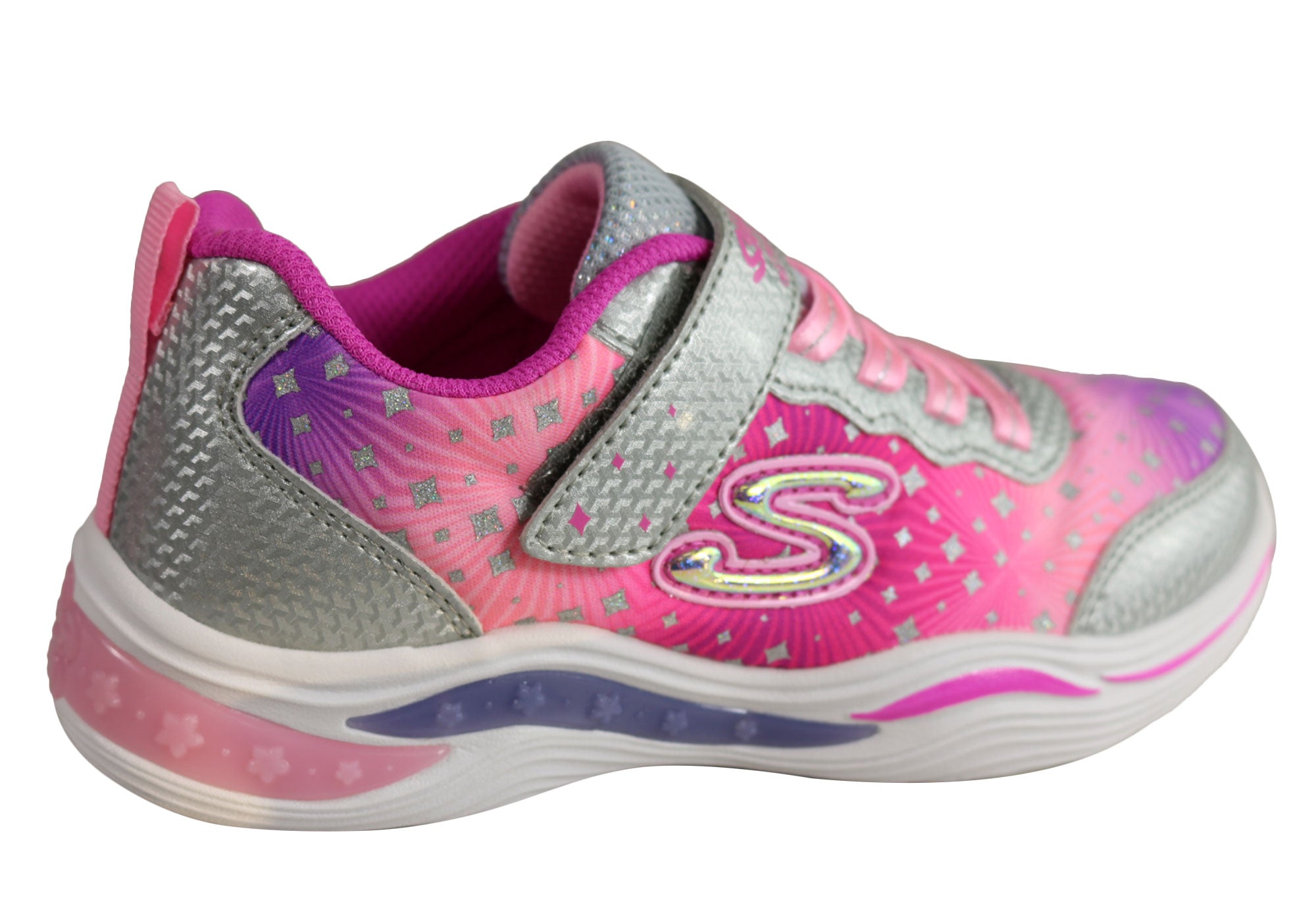 Silver/Pink