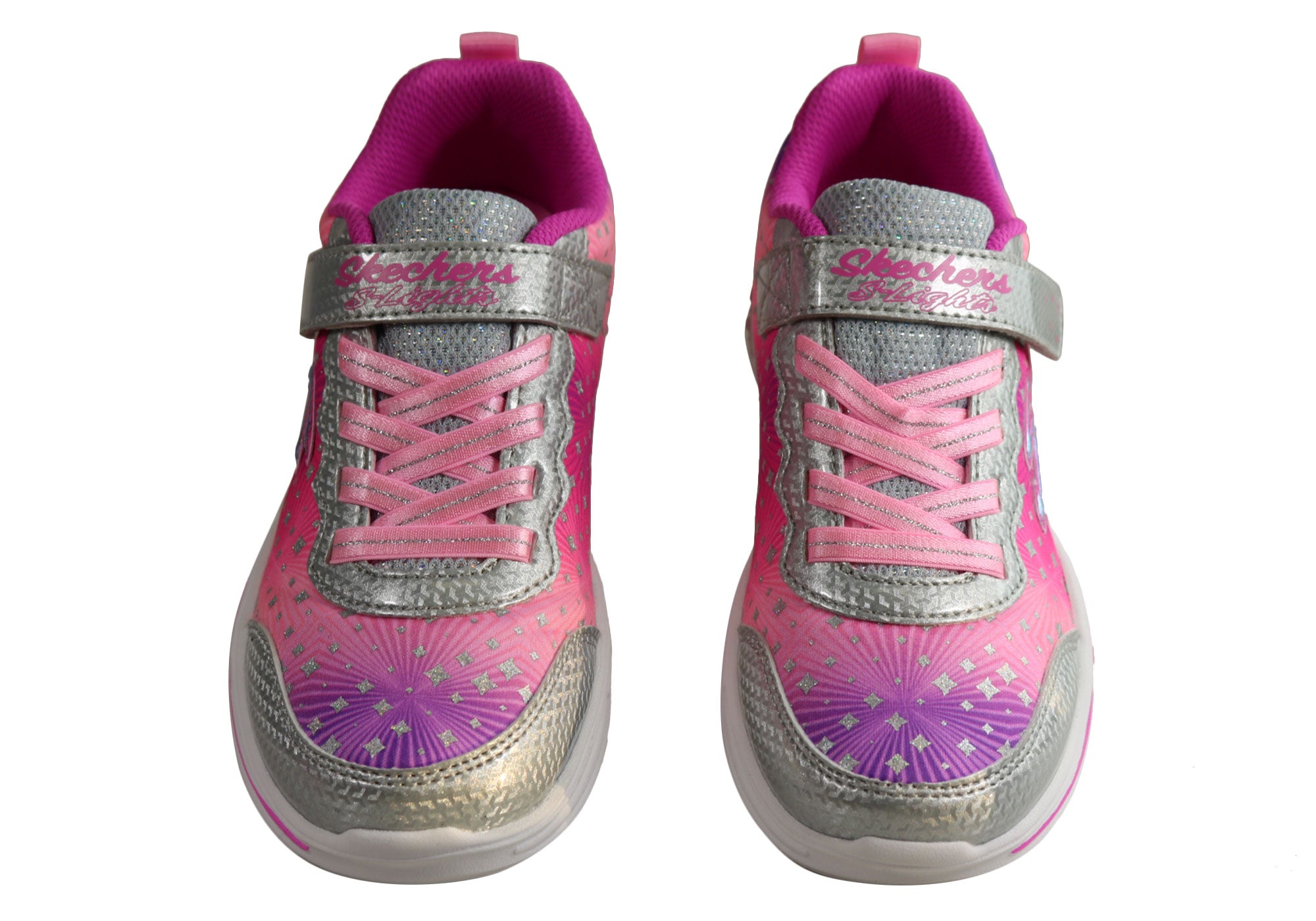 Silver/Pink