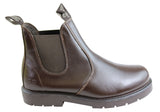 Roc Jumbuk Senior Older Boys/Mens Pull On Leather Boots