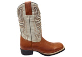 D Milton Ridgeland Mens Leather Comfortable Western Cowboy Boots