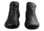 Flex & Go Katrina Womens Comfort Leather Ankle Boots Made In Portugal