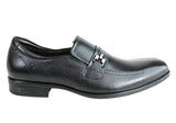 Democrata Theo Mens Leather Cushioned Dress Shoes Made In Brazil
