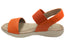 Flex & Go Lina Womens Comfortable Leather Sandals Made In Portugal