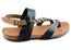 New Face Retreat Womens Comfortable Leather Sandals Made In Brazil