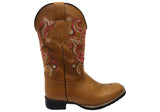 D Milton Amelia Womens Comfortable Leather Western Cowboy Boots