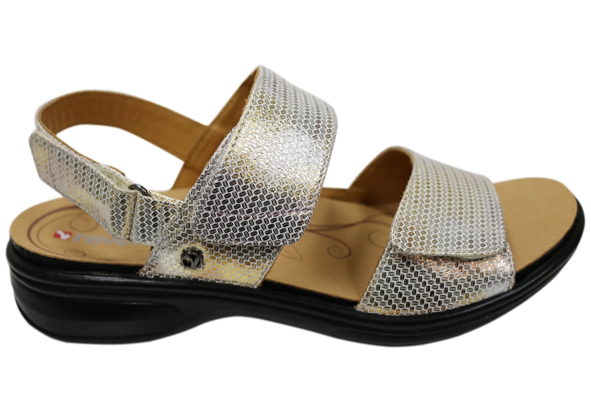 Revere Como Womens Leather Wide Width Sandals Brand House Direct