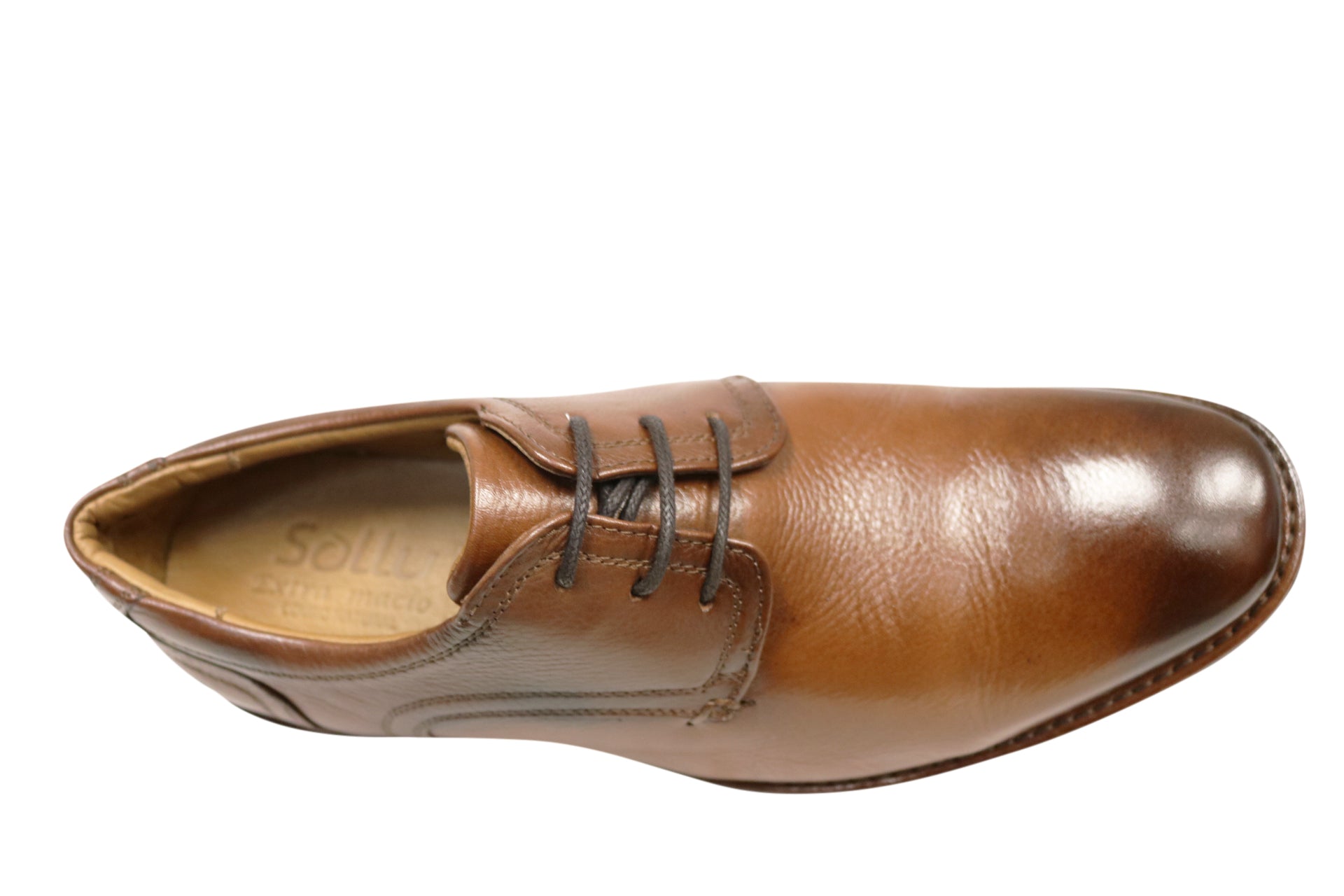 Sollu Nemeth Mens Leather Comfort Lace Up Dress Shoes Made In Brazil