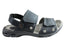 Pegada Jensen Mens Leather Comfort Cushioned Sandals Made In Brazil