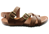 New Face Island Womens Comfortable Leather Sandals Made In Brazil
