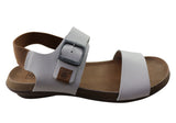 New Face Tasha Womens Comfortable Leather Sandals Made In Brazil