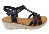 Lola Canales Terese Womens Comfortable Leather Sandals Made In Spain