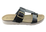 New Face Aloha Womens Comfort Leather Thongs Sandals Made In Brazil