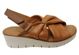 Lola Canales Kara Womens Comfortable Leather Sandals Made In Spain