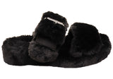 Skechers Womens Cozy Wedge Comfortable Open Toe Slippers