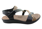 New Face Lottia Womens Comfortable Leather Sandals Made In Brazil