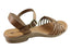New Face Milena Womens Comfortable Leather Sandals Made In Brazil