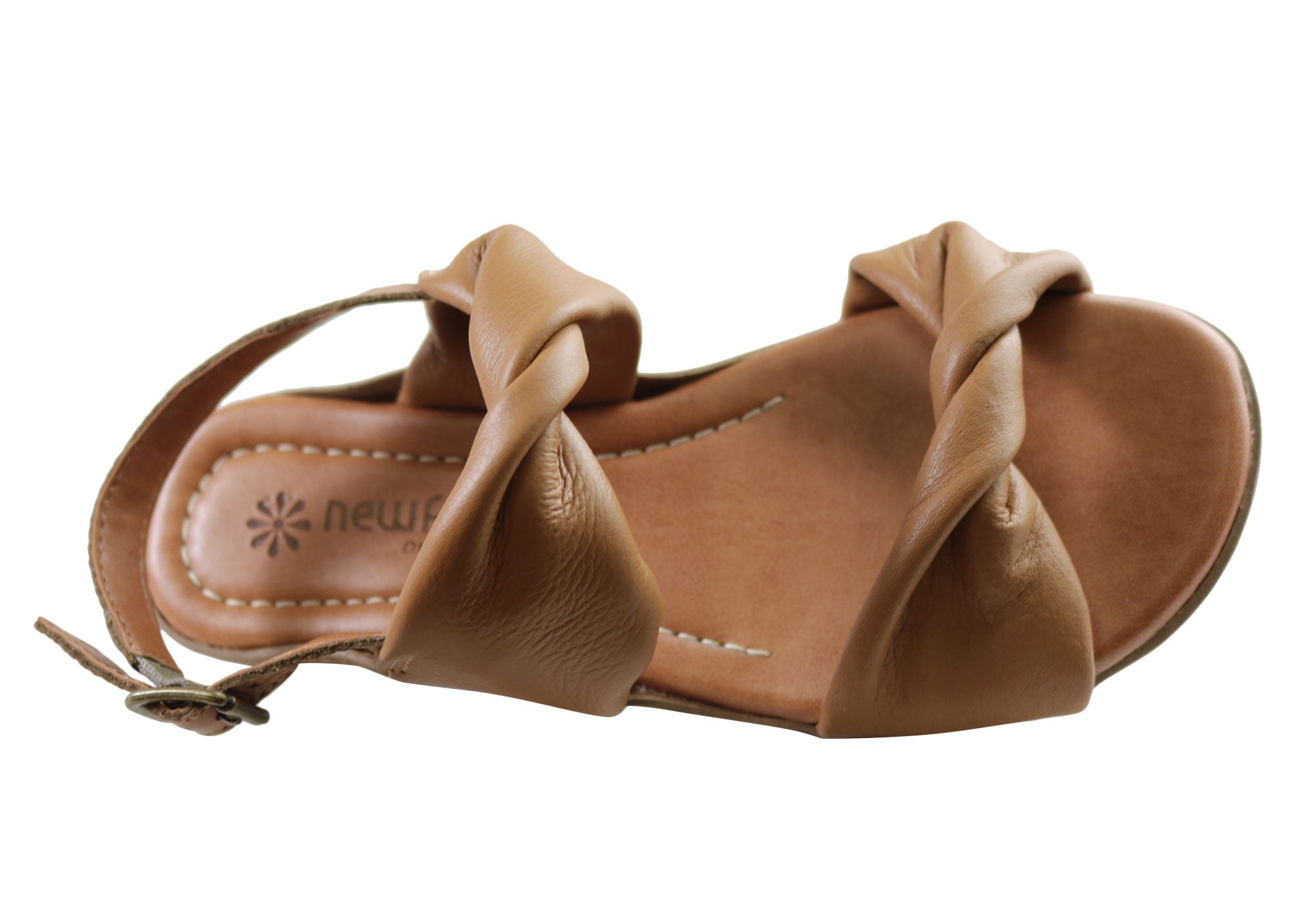 New Face Auckland Womens Comfortable Leather Sandals Made In Brazil