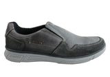 Pegada Dan Mens Leather Slip On Comfort Casual Shoes Made In Brazil