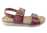 New Face Valley Womens Comfortable Leather Sandals Made In Brazil
