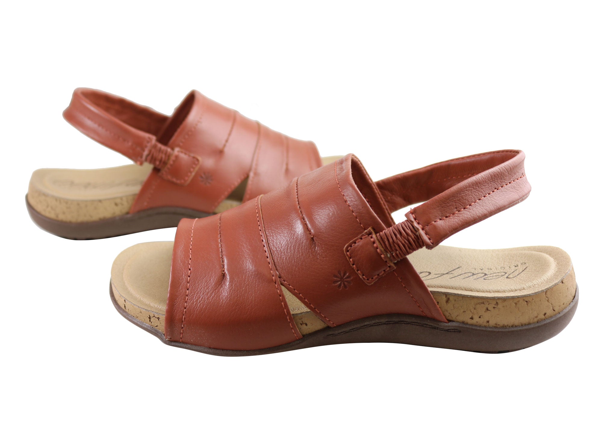 New Face Habour Womens Comfortable Leather Sandals Made In Brazil