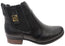 Pegada Carla Womens Low Heel Leather Ankle Boots Made In Brazil