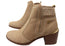 Pegada Lane Womens Mid Heel Leather Ankle Boots Made In Brazil