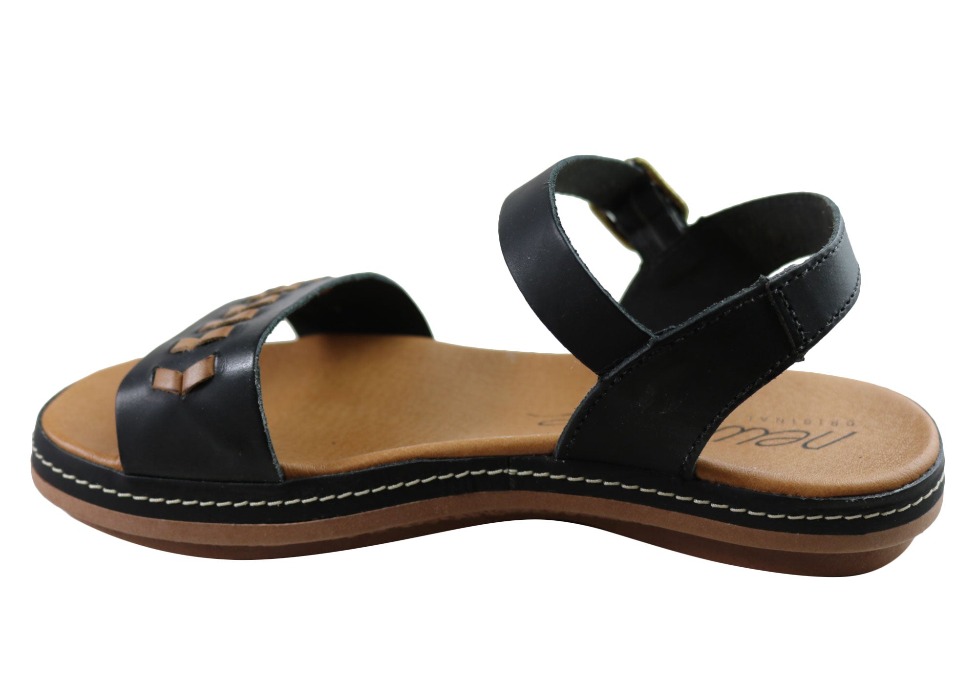 New Face Paradise Womens Comfortable Leather Sandals Made In Brazil