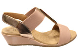 Malu Supercomfort Bonita Womens Comfort Wedge Sandals Made In Brazil