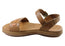New Face Paradise Womens Comfortable Leather Sandals Made In Brazil