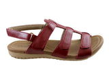 Usaflex Lani Womens Comfort Cushioned Leather Sandals Made In Brazil