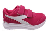 Diadora Falcon Jnr V Kids Comfortable Adjustable Strap Athletic Shoes