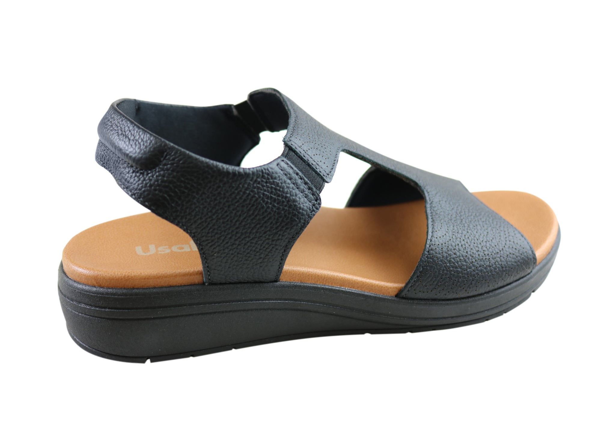 Usaflex Picton Womens Comfortable Leather Sandals Made In Brazil