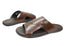 Savelli Banks Mens Comfortable Leather Slides Sandals Made In Brazil