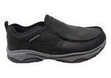 Skechers Mens Extra Wide Relaxed Fit Craster Moc Ringo Leather Shoes