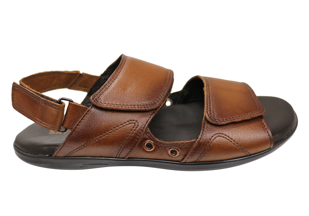 Good quality leather sandals sales