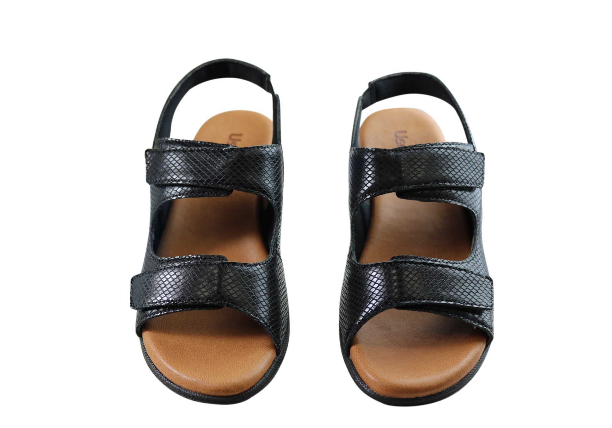 Usaflex Jessica Womens Comfortable Leather Sandals Made In Brazil