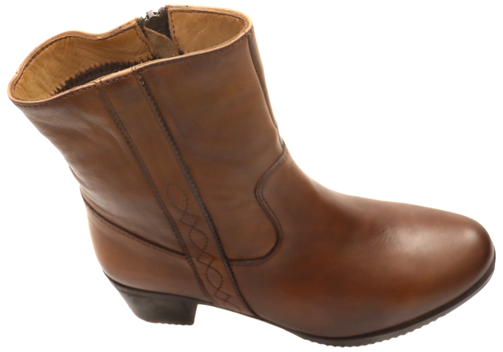 Orizonte Pose Womens European Comfortable Leather Ankle Boots